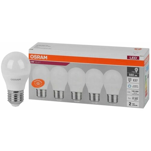   OSRAM   7 220 E27 P 6500   (5/),  1.,  572