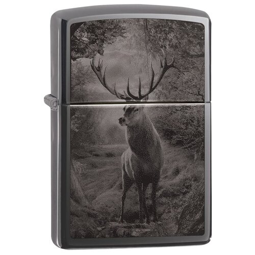    ZIPPO Classic 49059 Deer Design   Black Ice - ,  5470