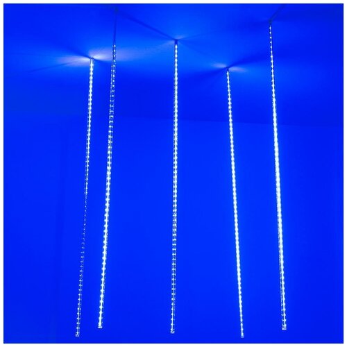    Ardecoled   230V  ARD-Icefall-Classic-D12-1000-5Pcs-Clear-120Led-Live Blue 026053,  9598