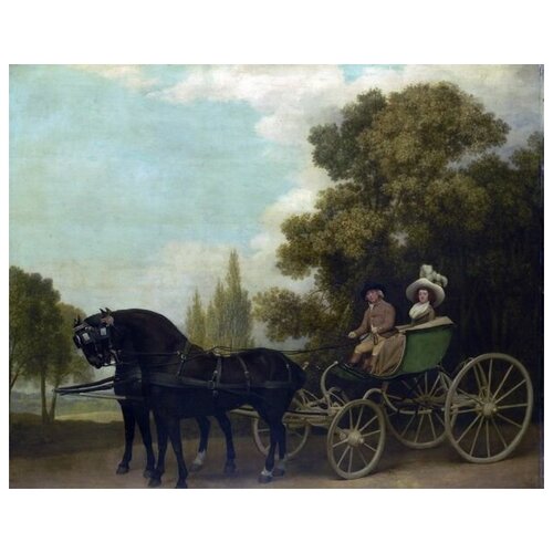       (A gentleman carrying a Lady)   38. x 30.,  1200