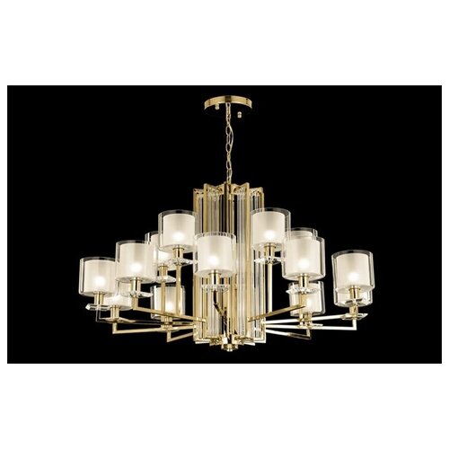   Crystal Lux NICOLAS SP-PL10+5 GOLD/WHITE,  75700 Crystal Lux