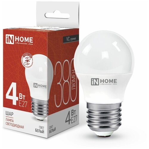 ����� ������������ LED-���-VC 4�� �27 4000� 380�� IN HOME, ���� 55�