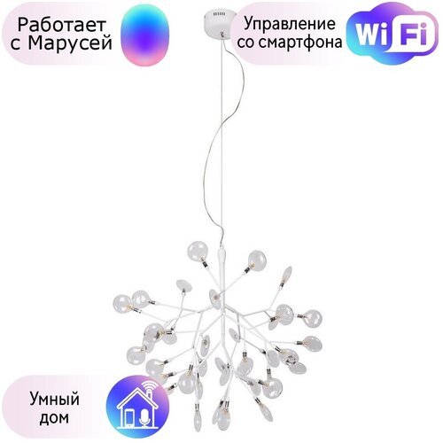 CRYSTAL LUX EVITA SP36 WHITE/TRANSPARENT-  ,  51062