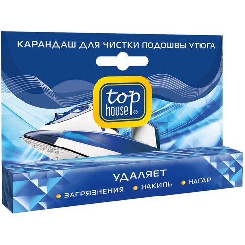 TOP HOUSE Карандаш для чистки подошвы утюга, 32 г., цена 119р