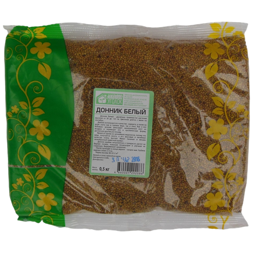 Семена Зеленый уголок Донник белый двухлетний 0,5 кг. в пакете, цена 297р