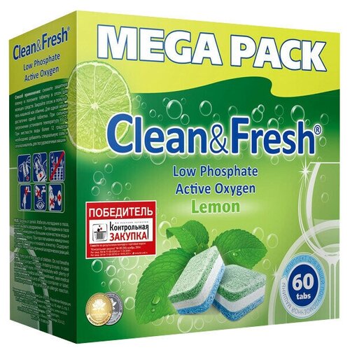    Clean&Fresh All in 1 (mega) 60  .,  981