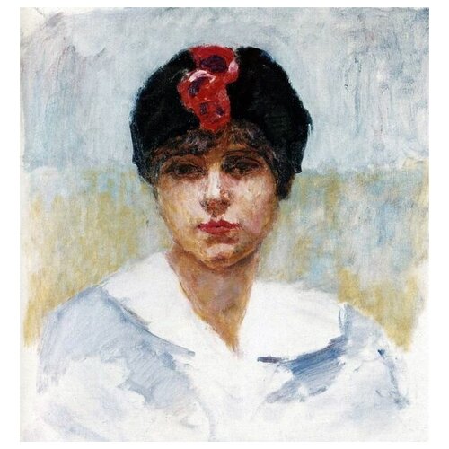         (Portrait de Lucienne Dupuy de Frenelle)   50. x 53.,  2080