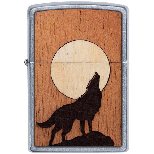 Zippo  Zippo 49043 Woodchuck Howling Wolf,  9320