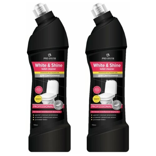 Pro-Brite White & Shine toilet cleaner      