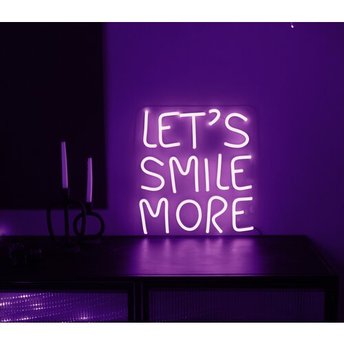   let's smile more, 50x57 ,  6890