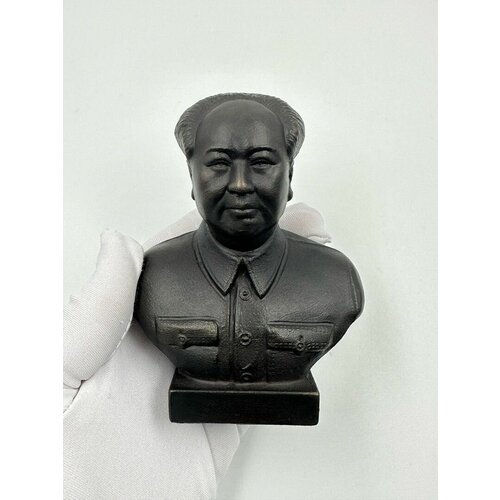 Бюст Мао Дзедун Чугун Высота 10 см, цена 4700р