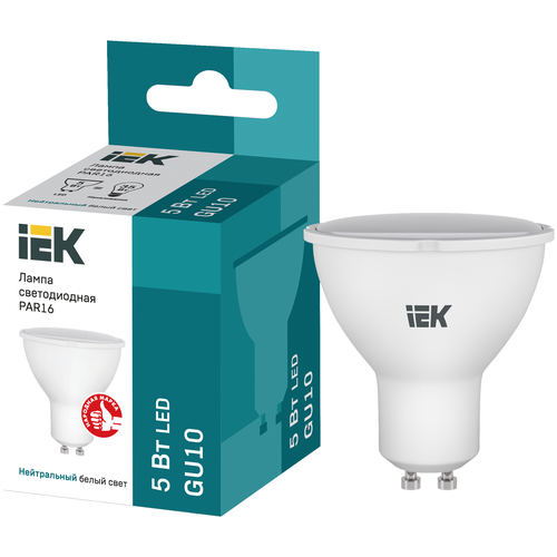 Iek   LLE-PAR16-5-230-40-GU10   ECO PAR16  5 230 4000 GU10,  193