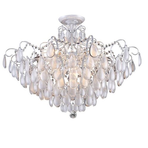   Crystal Lux SEVILIA PL9 SILVER,  34300