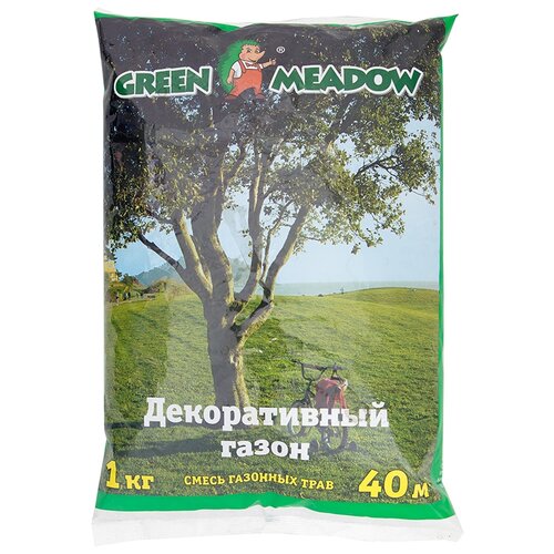 Семена газона декоративный для затененных мест GREEN MEADOW, 1 кг, цена 645р