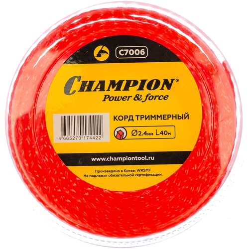  CHAMPION Twisted Square 2.4* 12 ..,  115