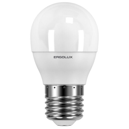   Ergolux LED-G45-7W-E27-6K,  77