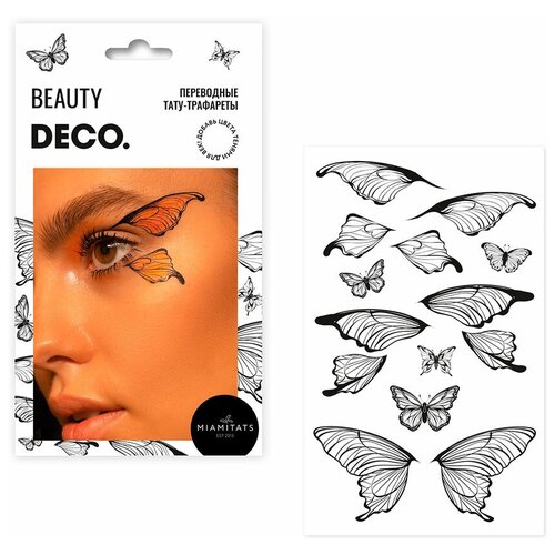     `DECO.` EYELINER by Miami tattoos  (Butterfly),  711
