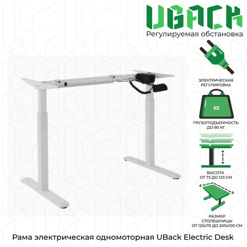    () UBack Electric Desk    73-123 , , , ,  34700
