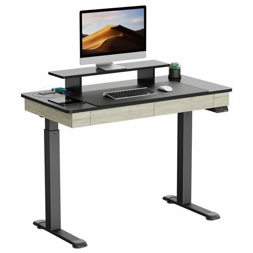   Eureka Ergonomic ED-I47 Standing Desk Rustic Grey, 47