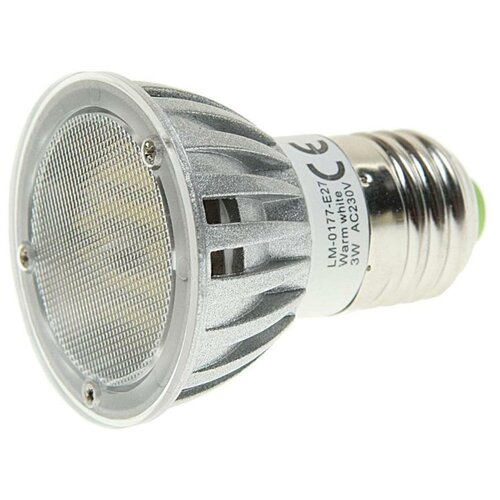   E27 JDR 3W(30W) 220V  MEGA LIGHTING LM-0177WW-E27,  202