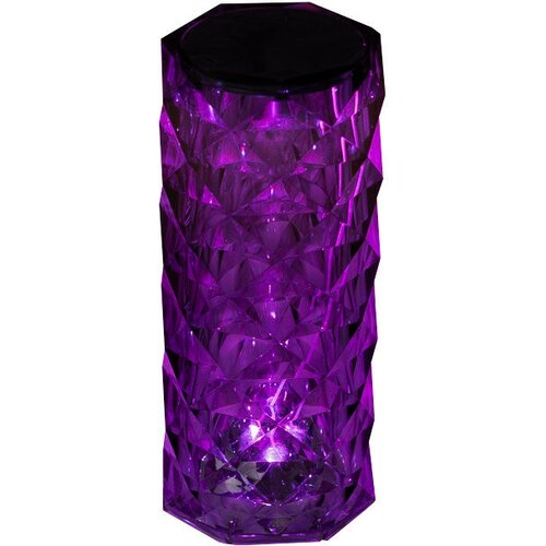  -  2LED Crystal Rose Black,  2774