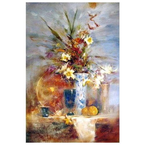     (Flowers in a vase) 26 50. x 75.,  2690