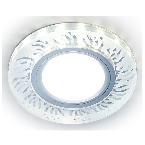     LED  S217 CL/FR / GU5.3+3W(LED WHITE) D90*25,  168