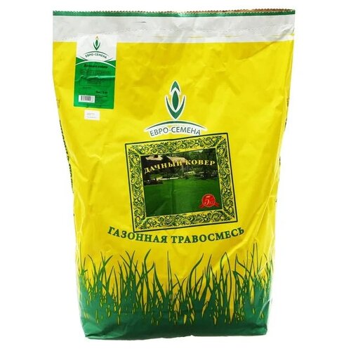 Семена газона Евро-Семена Дачный ковер 5 кг, цена 2240р