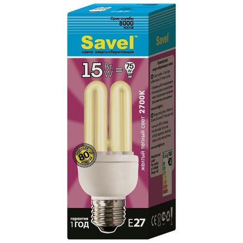  Savel 4U/8-T3-15/2700/E27,  , 15, E27,  (), 1 .,  170