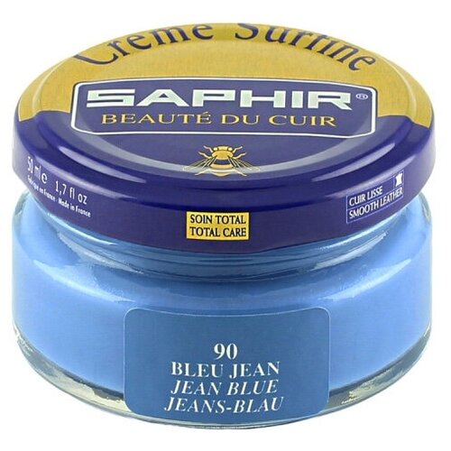 Saphir  Creme Surfine 90 jean blue, 50 ,  675