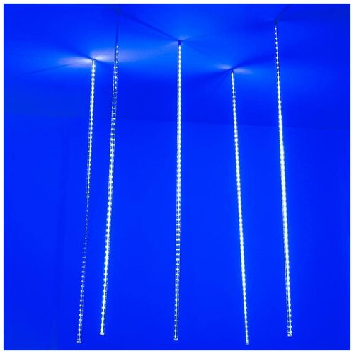    Ardecoled   230V  ARD-Icefall-Classic-D12-1000-5Pcs-Clear-120Led-Live Blue 026053,  8561