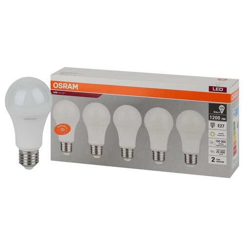   LED Value LVCLA125 15SW/830 15   E27 230 25 RU (.5) OSRAM 4058075577800,  724