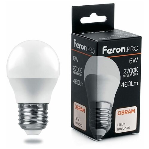   LED 6 27    Feron.PRO OSRAM,  186