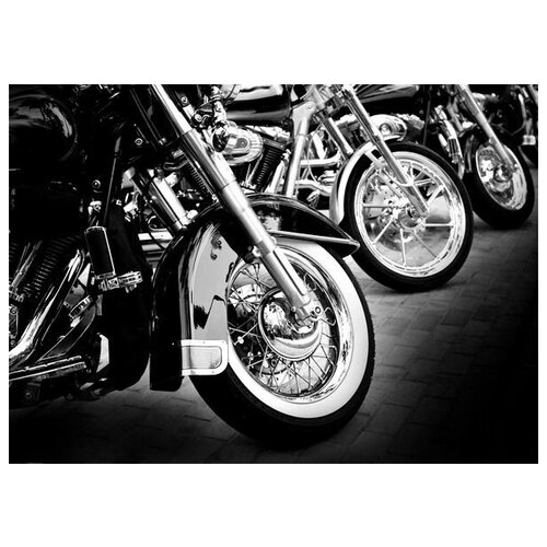     (Motorcycles) 70. x 50.,  2540