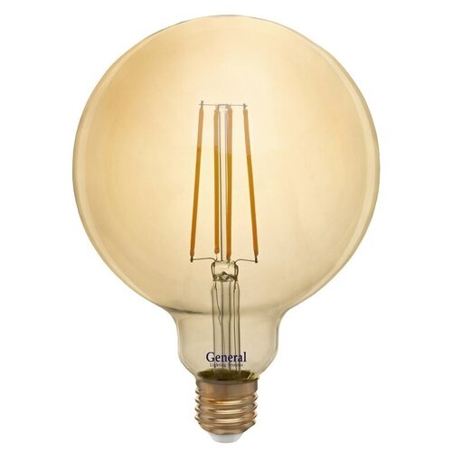  LED GENERAL ECO FILAMENT  G125 8W E27 810Lm 2700K,  485