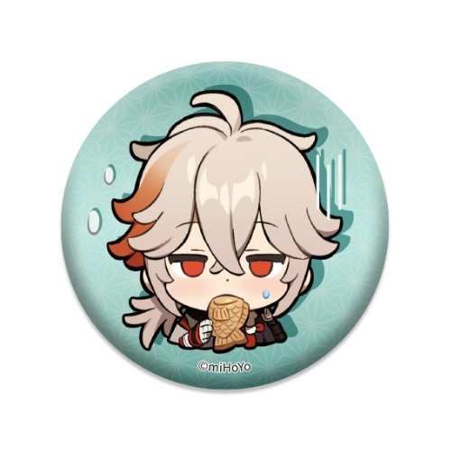  Genshin Impact   Chibi Expressions Character Can Badge Kaedehara Kazuha 6974696612424,  269