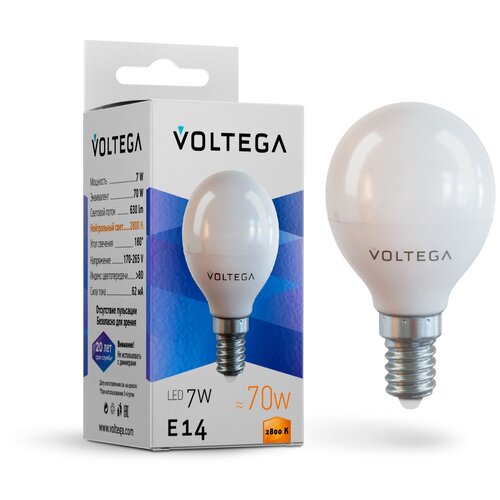  Voltega LED E14 7W 7054,  130