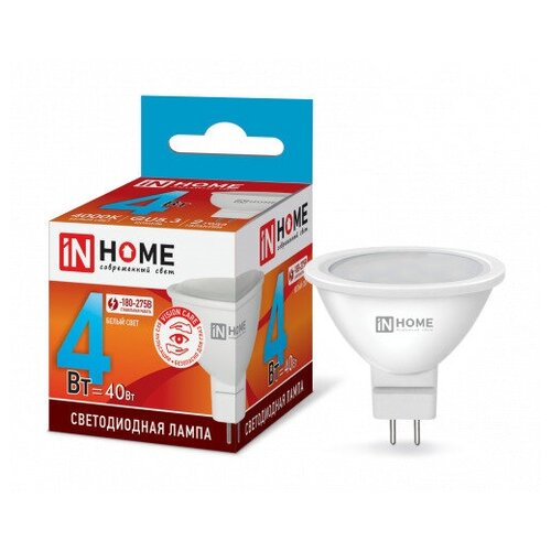    LED-JCDR-VC 4 230 GU5.3 4000 310 IN HOME (5 ) (. 4690612030692),  460 IN HOME