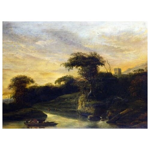          (A Landscape with a River at the Foot of a Hill)    41. x 30.,  1260