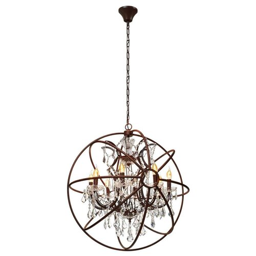   Loft it Foucaults Orb Crystal LOFT1897/8 E14 40W,  75040