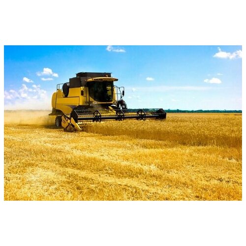       (Harvester on field) 46. x 30.,  1350