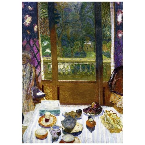        (Dining Room Overlooking the Garden)   40. x 56.,  1870