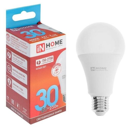   INhome   IN HOME LED-A70-VC, 27, 30 , 230 , 4000 , 2850 ,  700 InHome