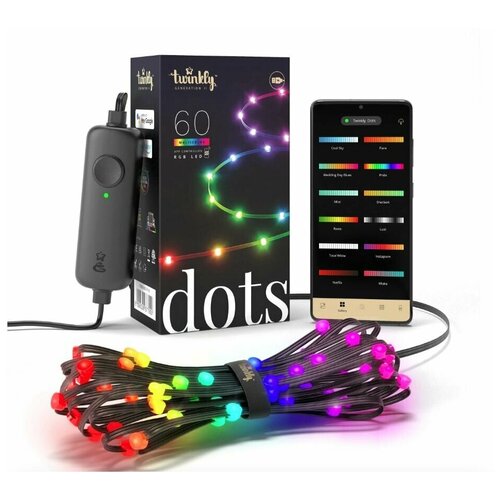    3 - Twinkly Dots - 60 . RGB + BT + Wi-Fi ( TWD060STP-B ) (   ),  5990