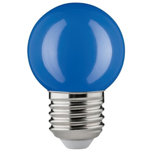 LED Tropfen 2W E27 230V Blau schlagfest,  372