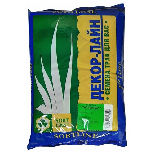 Семена газона SORTLINE смесь трав Усадьба 1кг, в пакете, цена 626р