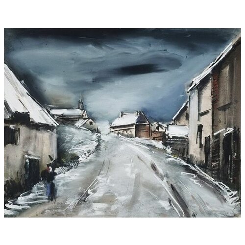      (Snow-covered road) 1   63. x 50.,  2360