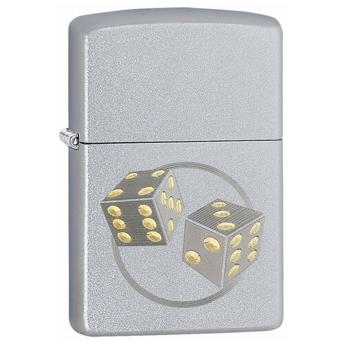    ZIPPO 29412 Dice   Satin Chrome -  ,  4420