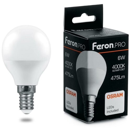   Feron.PRO LB-1409  E14 9W 2700K,  210