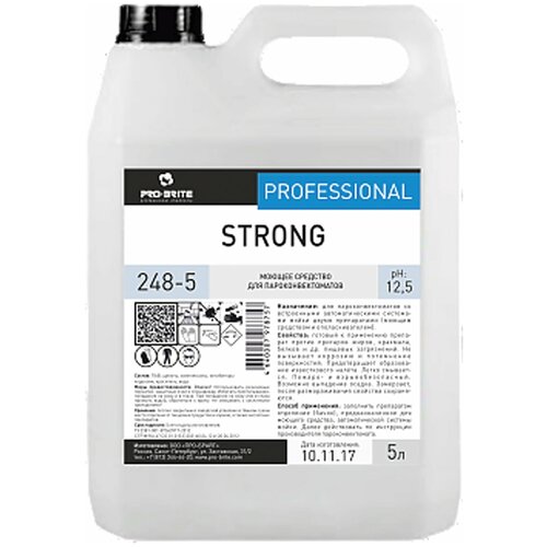 Средство моющее для пароконвектоматов 5 л, PRO-BRITE STRONG, щелочное, цена 3513р